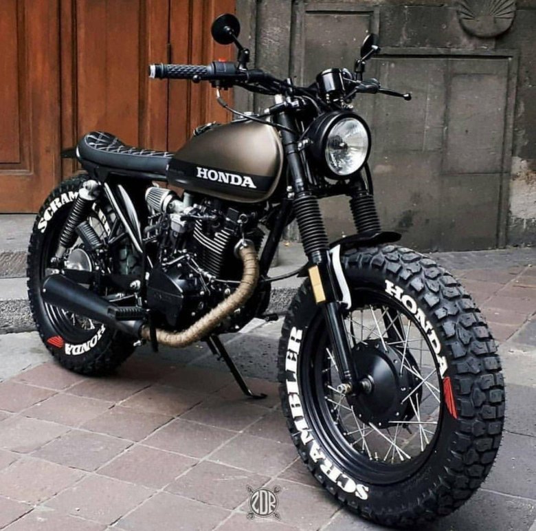 Honda 125 scrambler