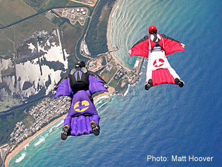 Бэтмен вингсьют