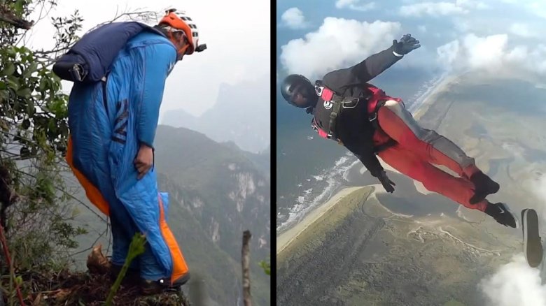 Wingsuit flying