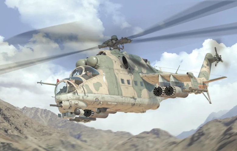 Вертолет \ ми-24а\