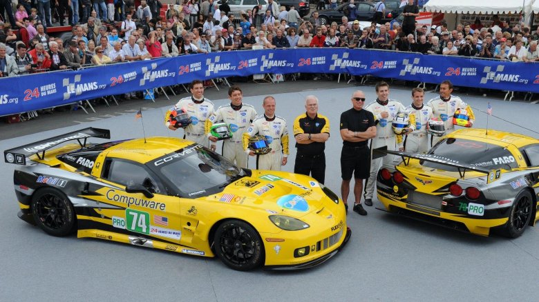 Chevrolet corvette c6.r le mans 2007
