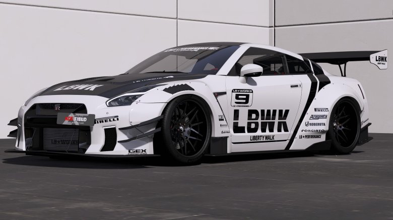 Nissan gtr 35 liberty walk