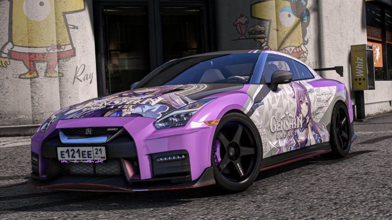 Nissan gtr itasha