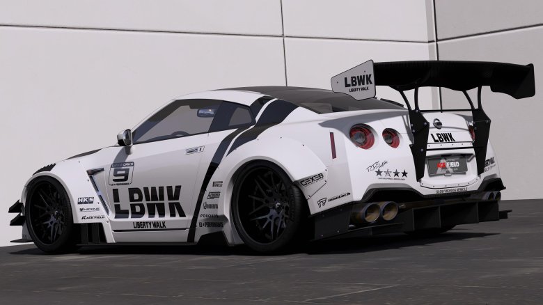Nissan gtr liberty walk
