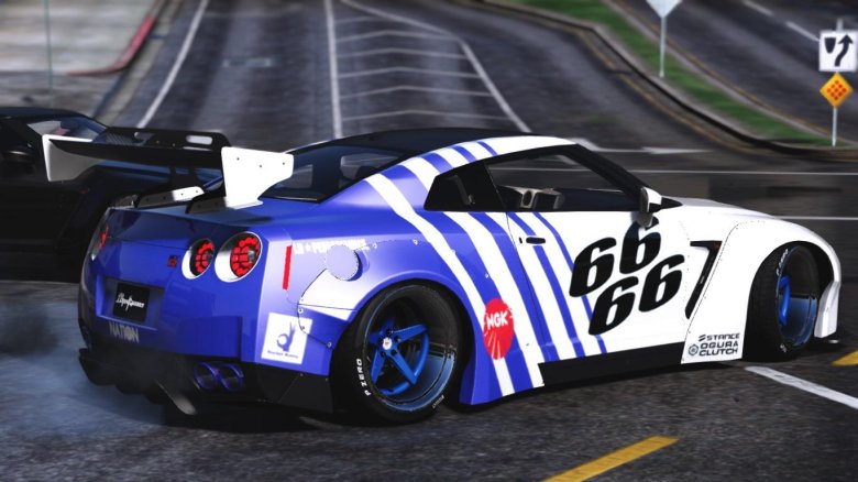 Nissan gtr gta 5 online