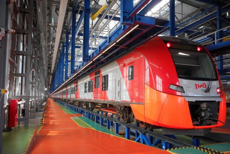 Технопарк электропоезд ласточка