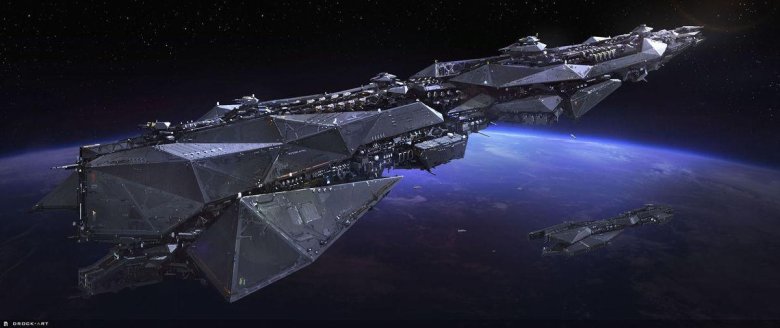 Космический линкор sci fi