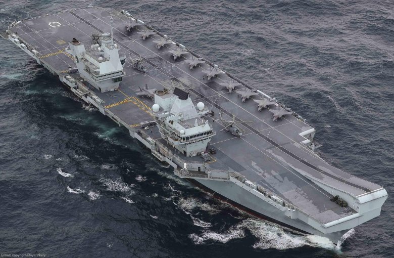 Hms queen elizabeth авианосец