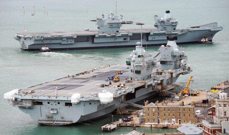 Британский авианосец «принц уэльский»