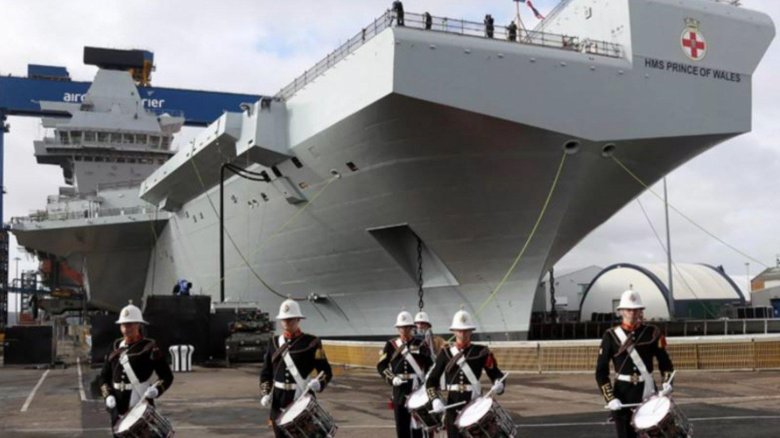 Британский авианосец hms prince of wales