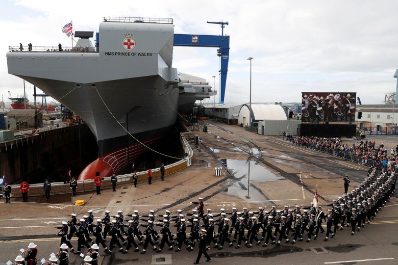 Британский авианосец hms prince of wales