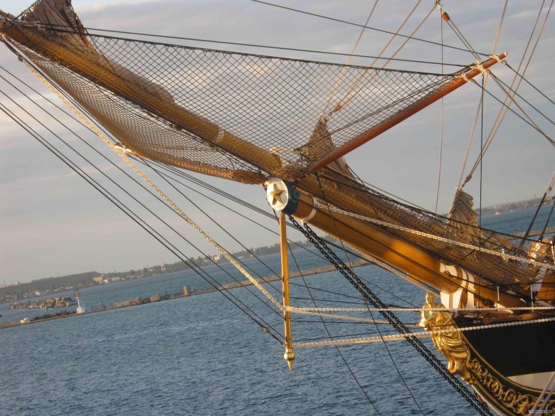 Мачта на корабле