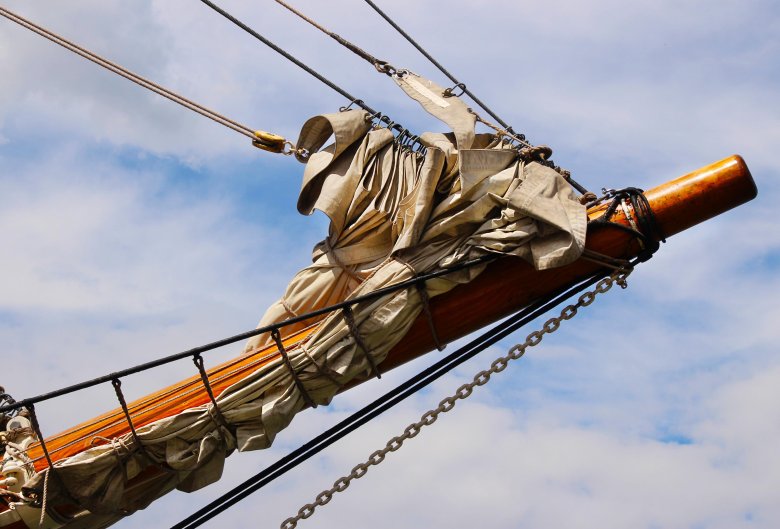 Бушприты парусных кораблей