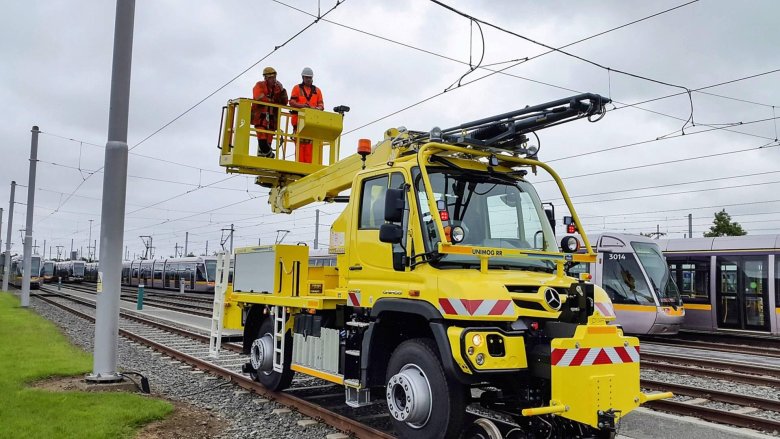 Унимог мерседес жд