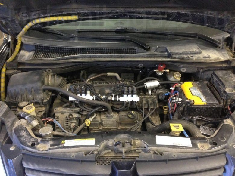 Крайслер вояджер 4 подкапотное пространство