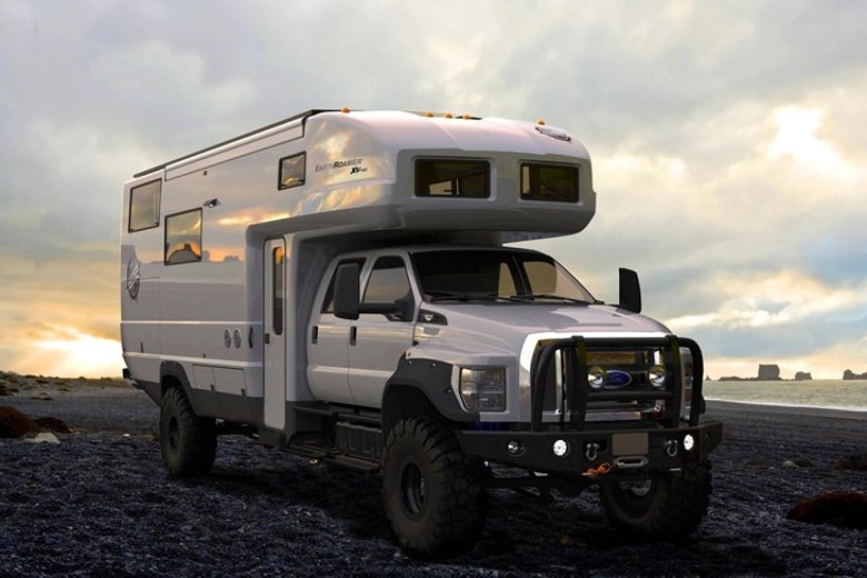 Ford f750 earthroamer xv-hd