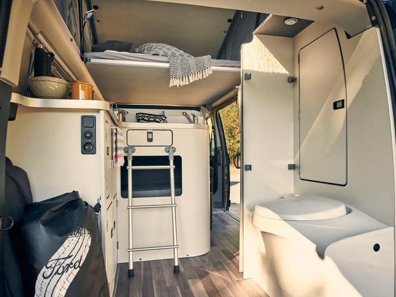 Ford transit custom camper
