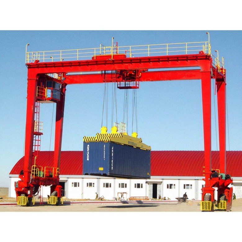 Козловой кран rtg