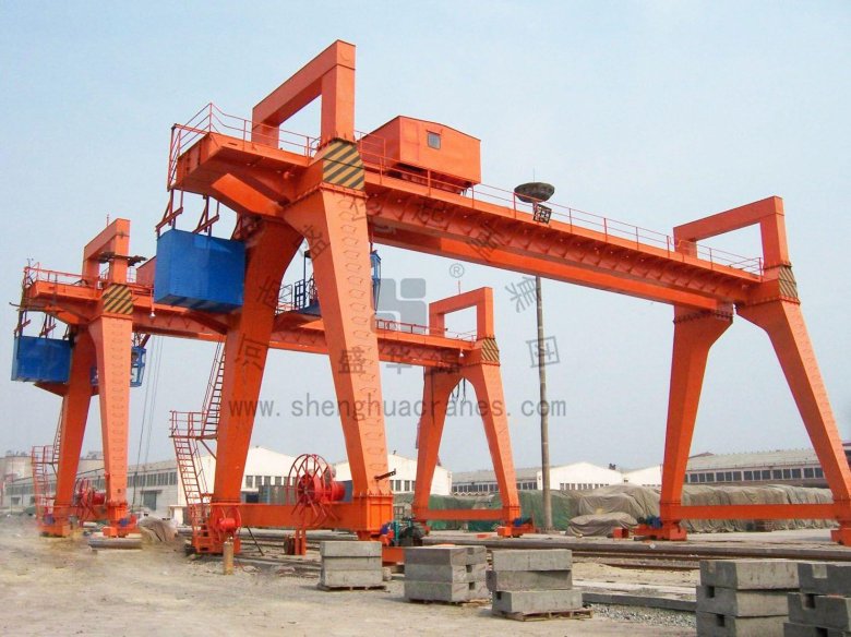 Rail mounted gantry crane