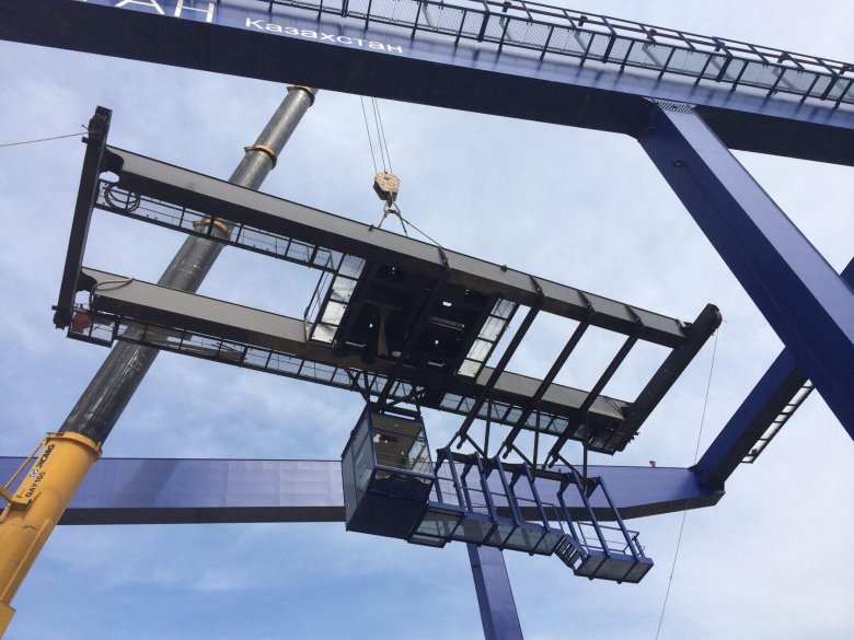 Кран козловой контейнерный мккс-42км балткран