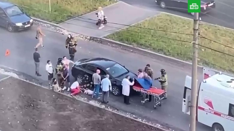 Девочку сбила машина