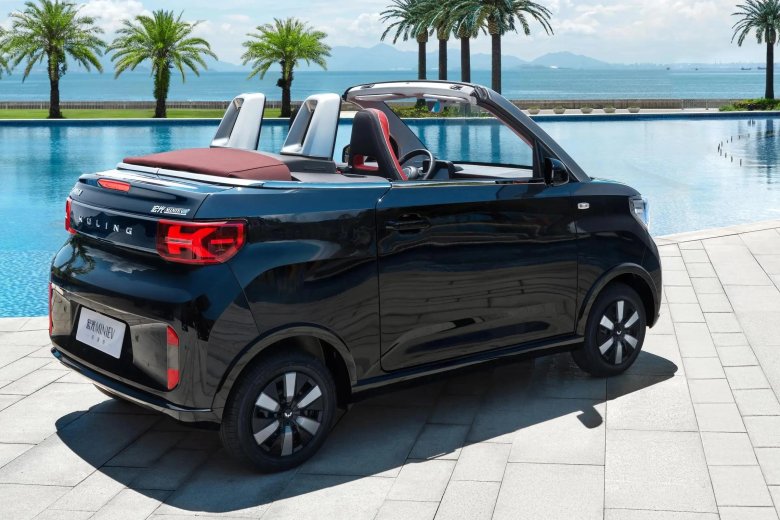 Wuling mini ev кабриолет
