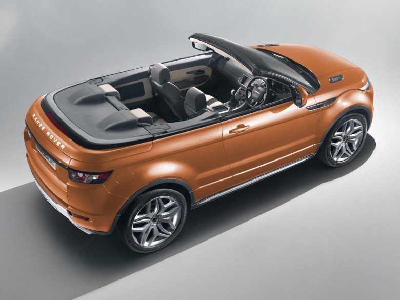 Land rover range evoque convertible