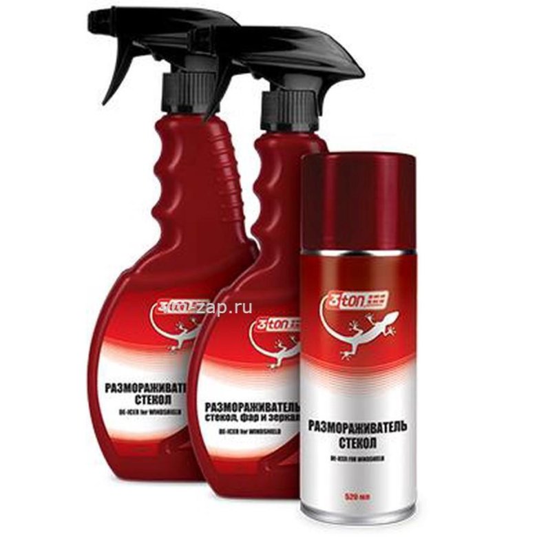 3ton т-521 размораживатель стекол de-icer for windshield 550 мл