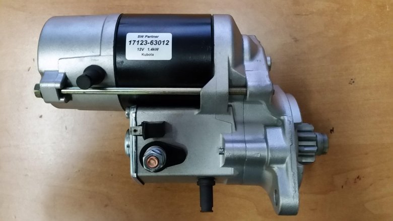 Стартер двигатель кубота