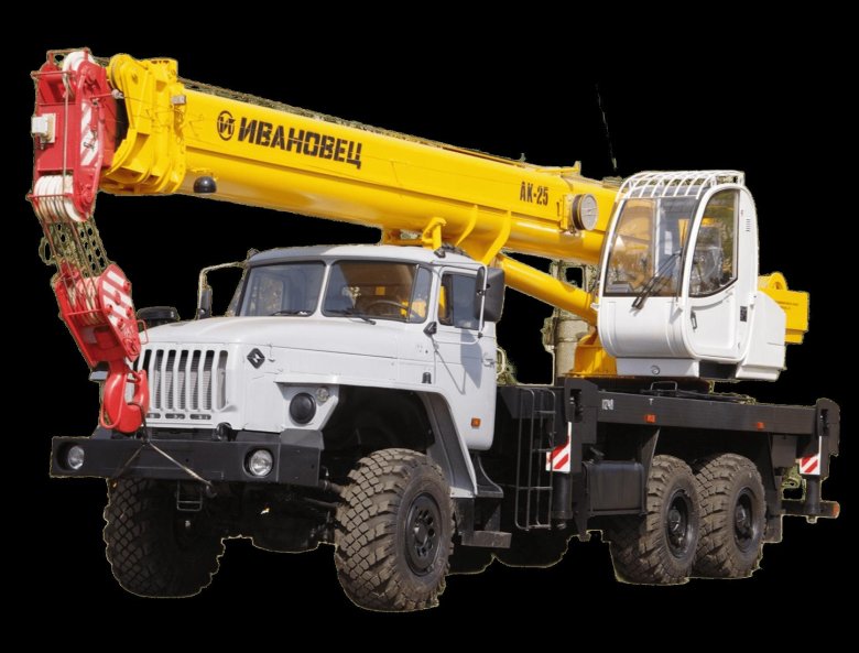 Автокран ивановец 25 тонн