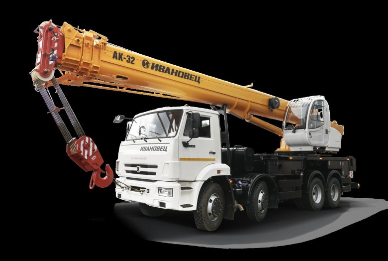 Автокран ивановец кс-55735-6