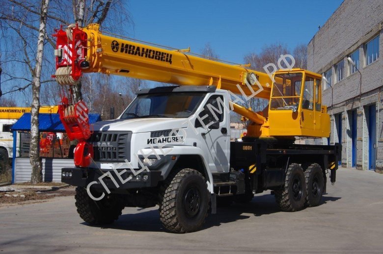 Урал кс 45717-1 автокран