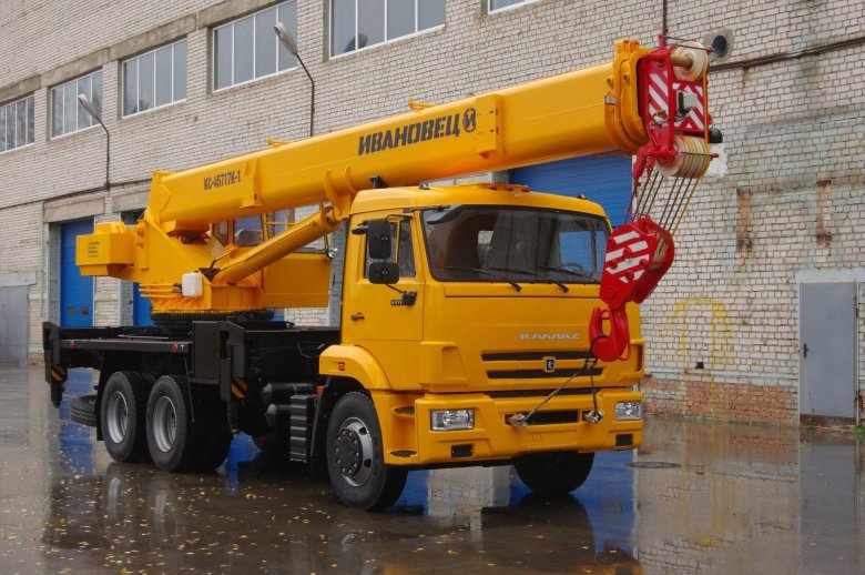Автокран ивановец кс-45717-1