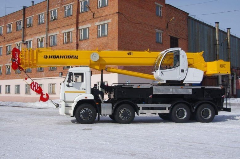 Автокран ивановец кс-65740-8