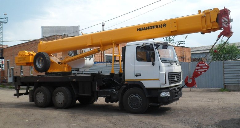 Автокран ивановец кс-45717к-1р