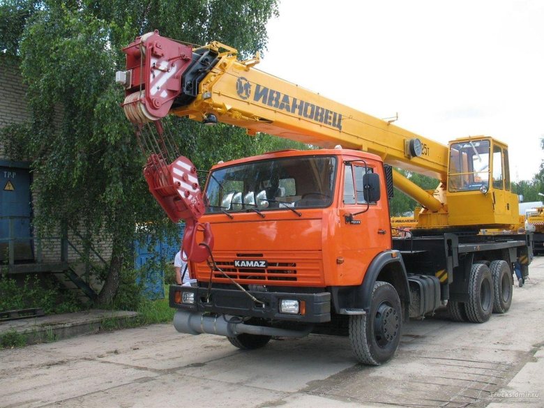 Автокран камаз 25 тонн