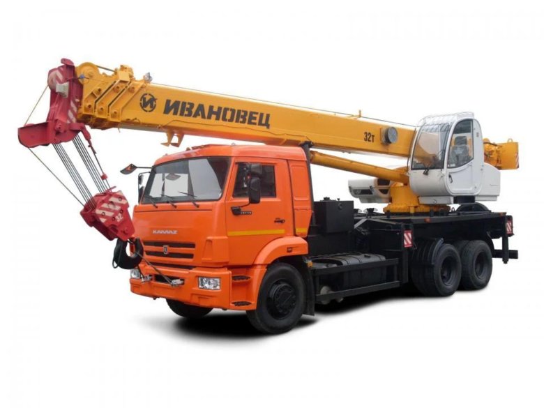 Автокран ивановец 32т. кс-5576