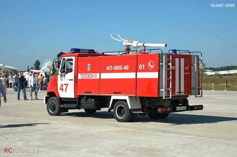 Пожарный автомобиль порошкового тушения ап 1000-40 (5301)