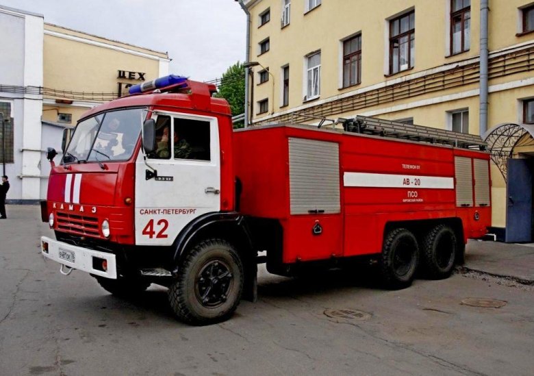 Пожарный камаз 43118