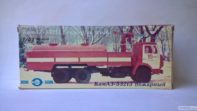 Камаз пожарный 1 43