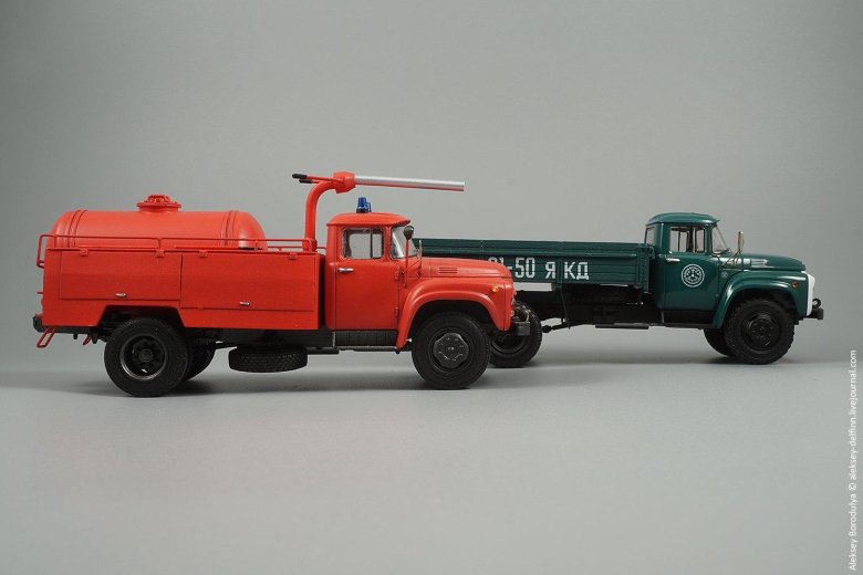 Зил-130 порошкового тушения