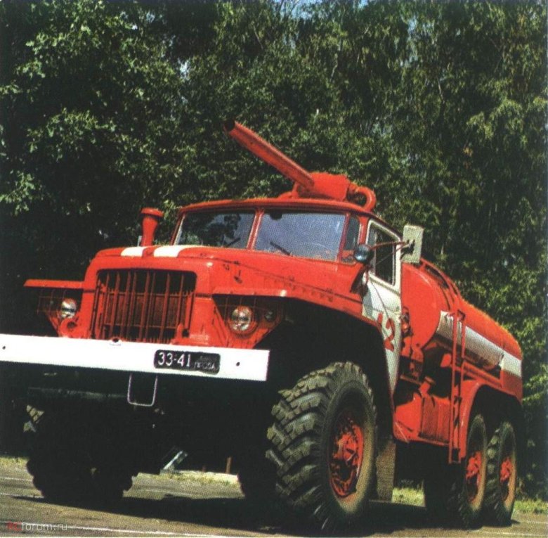 Урал 375 пожарный
