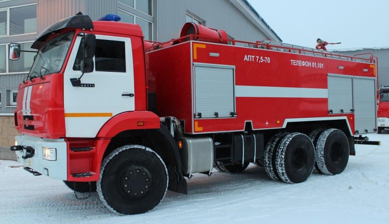 Пожарный автомобиль камаз
