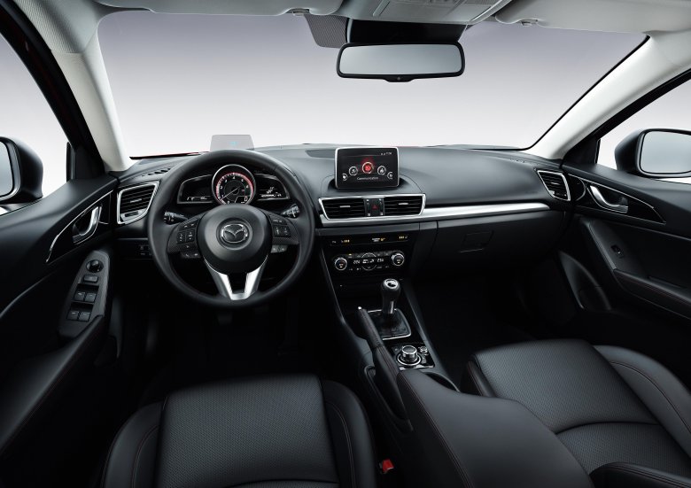 Mazda 3 hatchback interior