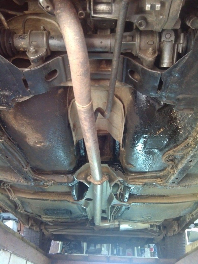 Днище рено логан 1