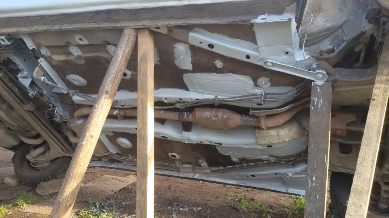 Днище рено сценик 1