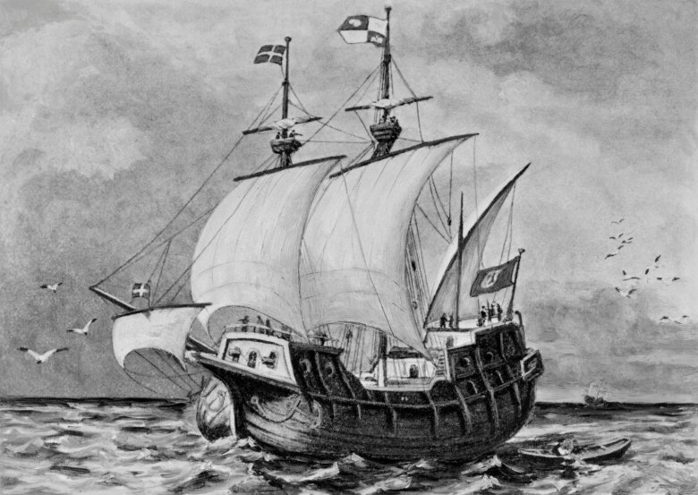 Каравелла санта мария христофора колумба