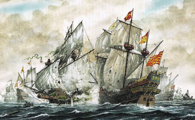 Испанская непобедимая армада 1588