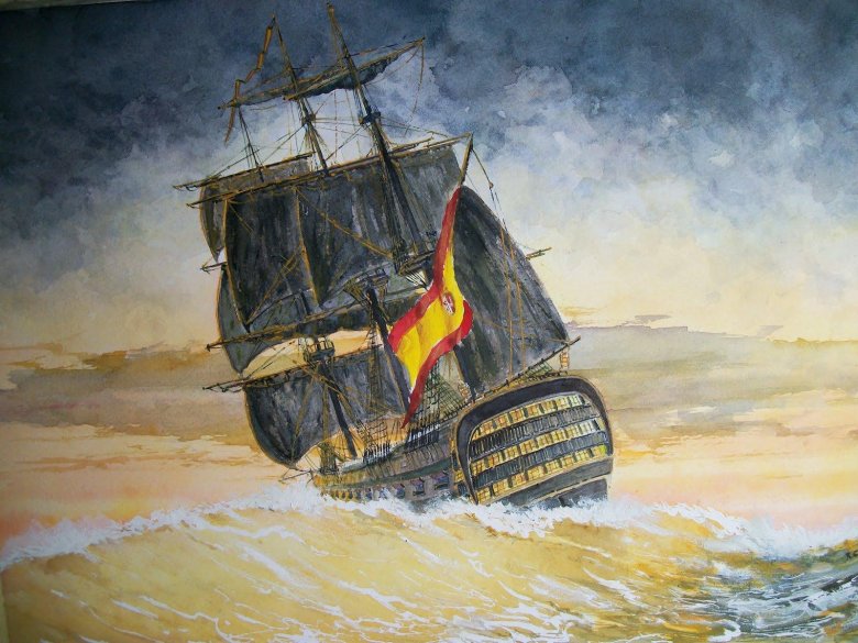 Сантисима тринидад корабль