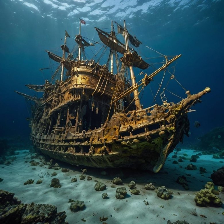 Потонувший корабль